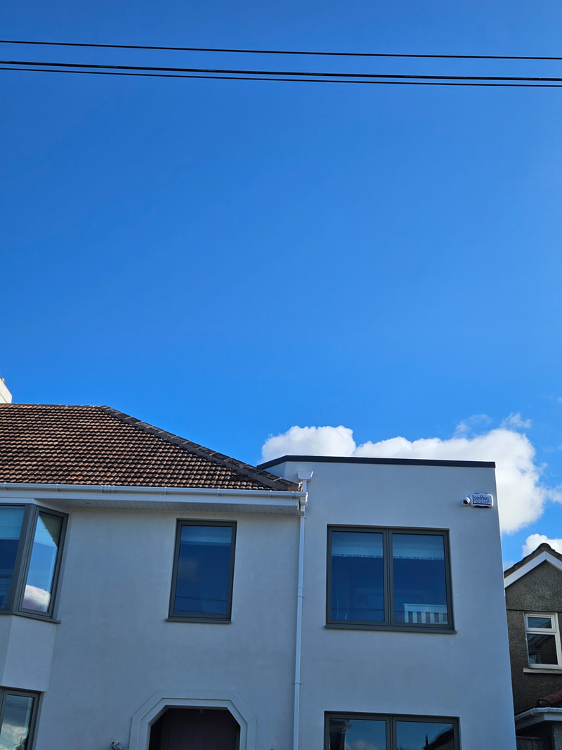 Two-Story Flat Roof Extension